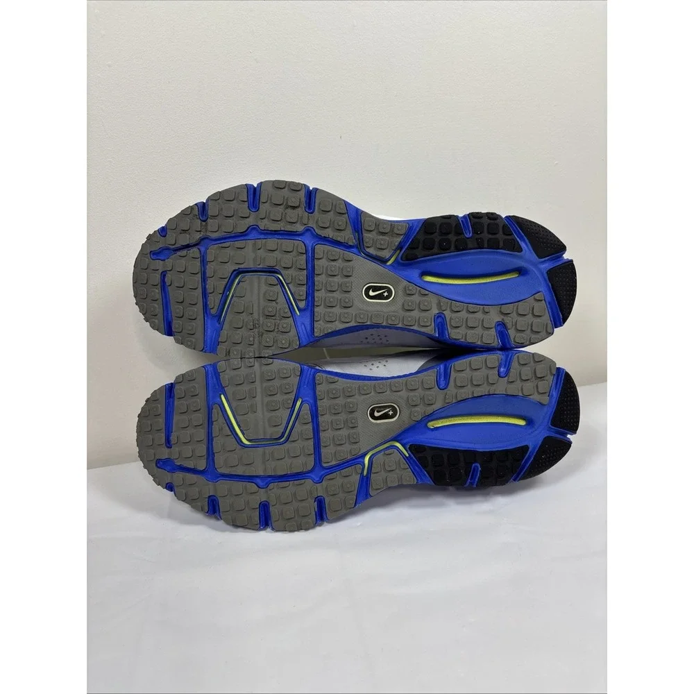 NIKE Mens Lunarfly 2 Gray Blue Running Shoes Sz 8.5‎ 452419-004 Athletic Comfort